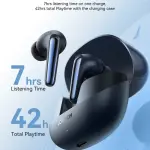 JR-FN2 ANC True Wireless earphones-Black Color
