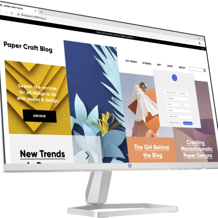 HP 524SH Series 5 23.8″ FHD Height Adjust Monitor